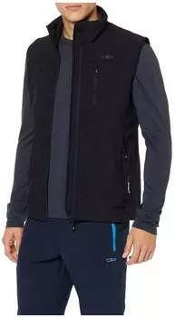 CMP Campagnolo Herren-Softshellweste (3A02087N) black
