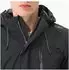 CMP Herren-Regenjacke mit abnehmbarer Kapuze (30X9727) black