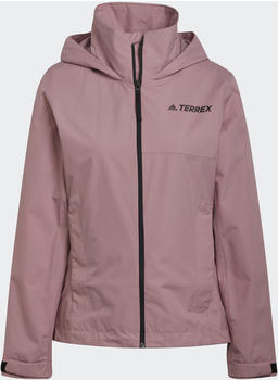 Adidas Terrex Multi RAIN.RDY Primegreen Two-Layer Rain Jacket Women magic mauve (HA2319)
