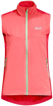 Jack Wolfskin Tourer Softshell Vest W tulip red