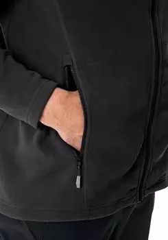 VAUDE Men's Rosemoor Fleece Jacket II black – Nachhaltige Materialwahl mit Zertifizierung