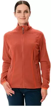 VAUDE Women's Rosemoor Fleece Jacket II hotchili – Hochwertige Materialien und durchdachtes Design