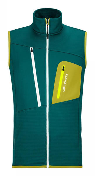 Ortovox Fleece Grid Vest W (87203) pacific green