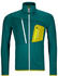 Ortovox Fleece Grid Jacket M (87212) pacific green
