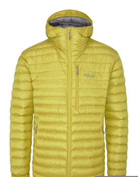 Rab Men's Microlight Alpine Jacket zest
