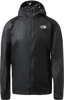 The North Face Men's Athletic Outdoor Full-Zip Wind Jacket (7SSA) asphalt grey-tnf black