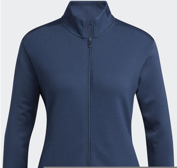 Adidas Textured Full-Zip Golf Jacket crew navy
