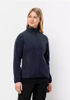 Jack Wolfskin Damen Moonrise 3in1 Jacke night blue – Wasserdichter Wetterschutz durch Zwei-Lagen-Aufbau