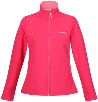 Regatta Women's Connie V Wind Resistant Softshell Jacket (RWL209_TIE) rethink pink