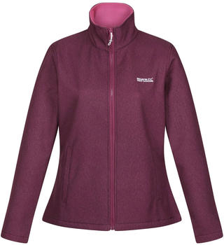 Regatta Women's Connie V Wind Resistant Softshell Jacket (RWL209_V1Z) amaranth haze marl