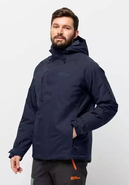Jack Wolfskin Herren Troposphere Ins Jkt M Jacket, Night Blue, L EU