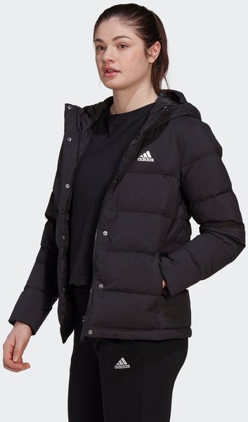 Ausstattung & Eigenschaften Adidas Helionic Down Hooded Jacket Women black (HG8747)