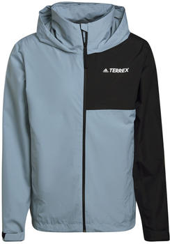Adidas Terrex Multi RAIN.RDY Primegreen Two-Layer Rain Jacket magic grey