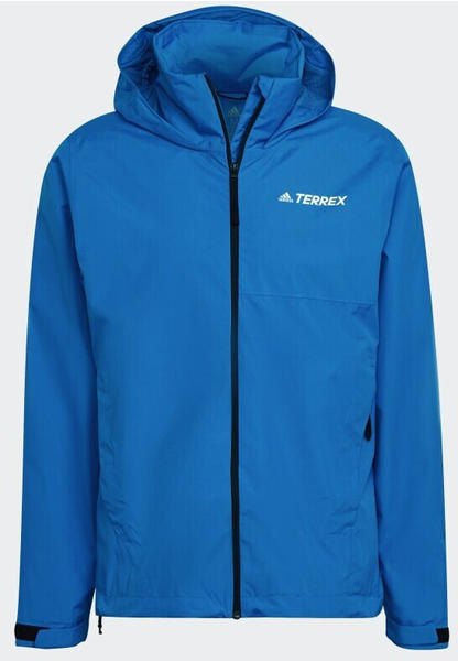 Adidas Terrex Multi RAIN.RDY Primegreen Two-Layer Rain Jacket shock blue
