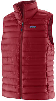 Patagonia Men's Down Sweater Vest wax red