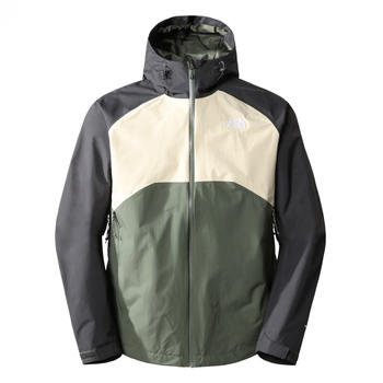 The North Face Stratos Jacket Men (CMH9) thyme/gravel/asphalt grey