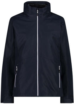 CMP Damenjacke mit abnehmbarem Fleece Jacket (32Z1436D) schwarz/blau