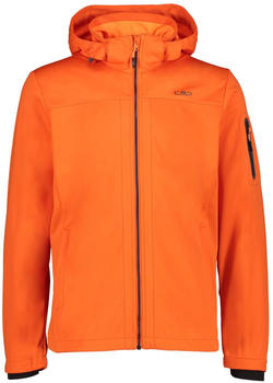 CMP Light Softshell Jacket with Detachable Hood (39A5027) orange