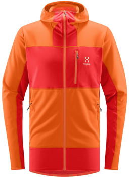 Haglöfs L.I.M Mid Fast Hood Men flame orange/habanero