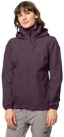Jack Wolfskin Regenjacke "Stormy Point" in Lila - L