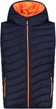 CMP Jungen Fix Hood wattierte Weste (32Z1024-N950) blau