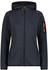 CMP Woman Fleece Jacket Fix Hood (3H19826) titanio/campari