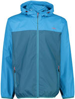 CMP 32X5807-M916-46, CMP MAN Jacket Rain FIX Hood deep lake (M916) 46 Herren