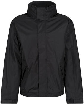 Regatta Men's Dover Fleece Lined Waterproof Insulated Bomber Jacket (TRW297_82G) black