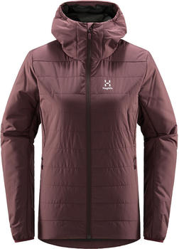 Haglöfs Mimic Silver Hood Women burgundy brown