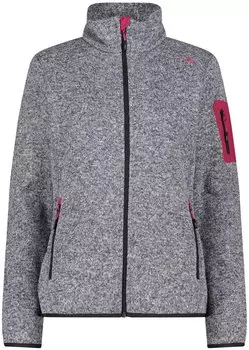 CMP Woman Fleece Jacket (3H14746) titanio/bianco/fucsia