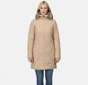 Regatta Women's Fritha II Insulated Parka Jacket (RWN219_0GE) moccasin