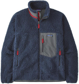 Patagonia Men's Classic Retro-X Fleece Jacket new navy/wax red