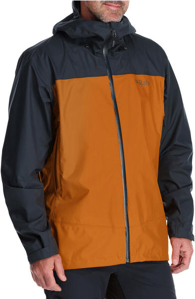 Rab Men's Arc Eco Waterproof Jacket beluga/marmalade