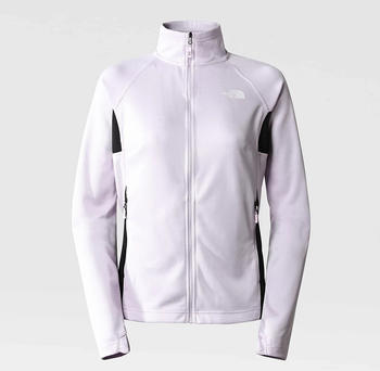 The North Face Atletic Outdoor Midlayer FZ Women lavender fog/white heather/black heather