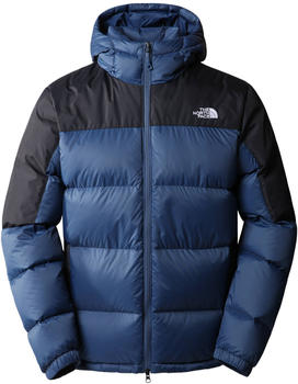 The North Face Diablo Hooded Down Jacket (4M9L) shady blue/black
