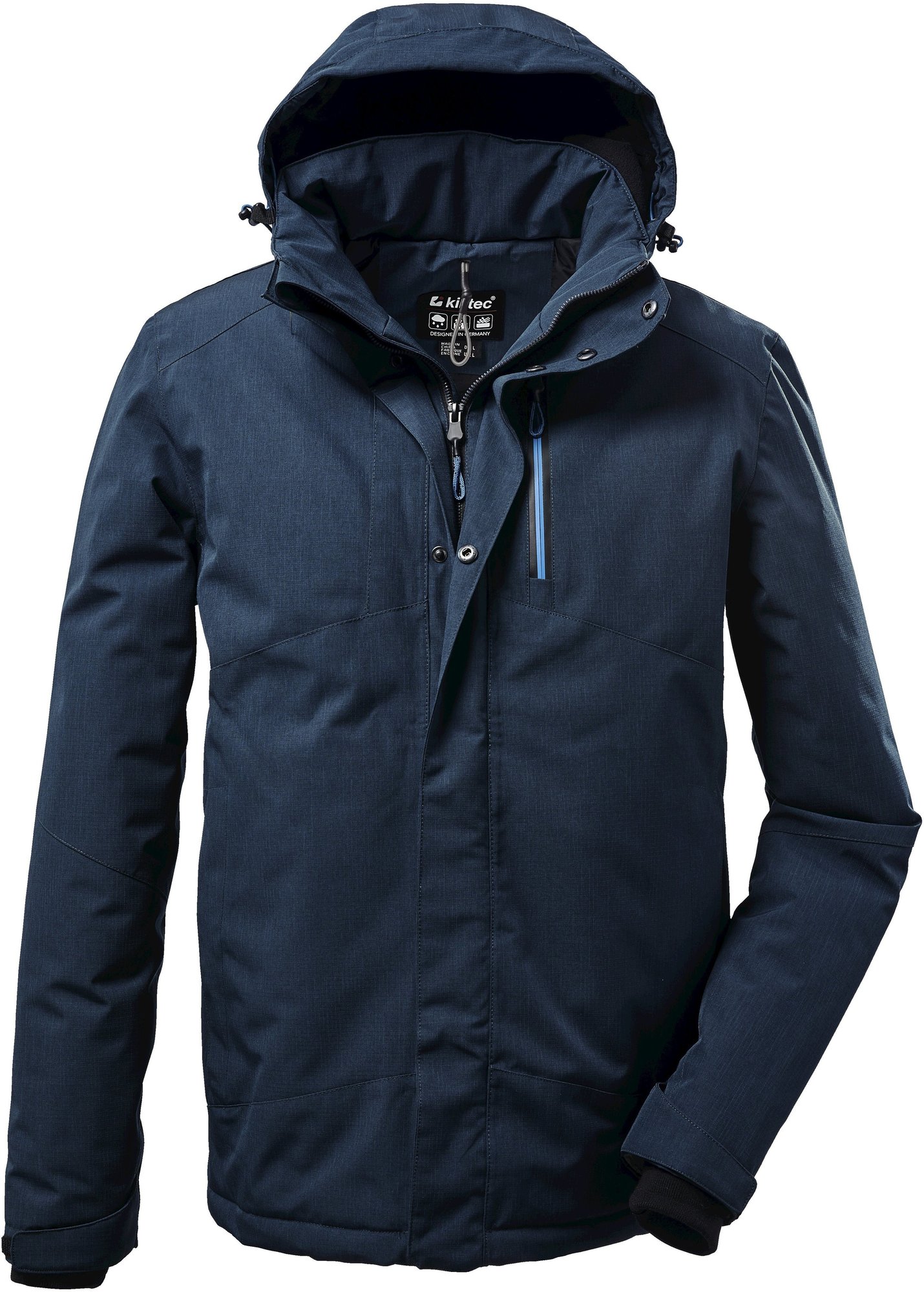 killtec Herren Funktionsjacke mit abzippbarer Kapuze KOW 161 MN