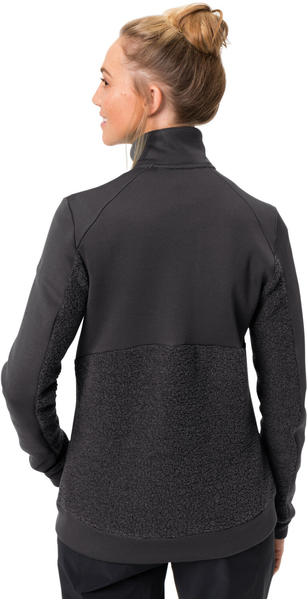 VAUDE Women's Skomer Wool Fleece Jacket phantom black
