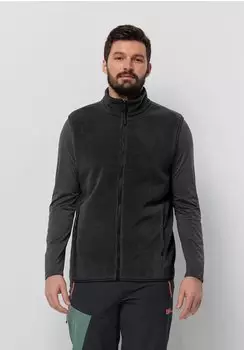 Jack Wolfskin Waldsteig FZ Vest M black