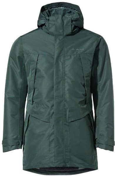 VAUDE Men's Idris Wool Parka dark forest