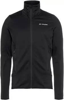 VAUDE Men's Monviso Fleece FZ Jacket II black – Nachhaltige Materialwahl mit funktionalen Vorteilen