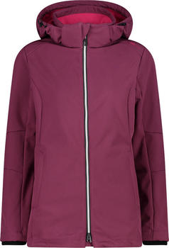 CMP Woman Softshell Jacket With Comfortable Long Fit (3A22226) amaranto-fucsia