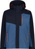 CMP 31Z1587D-N950-58, CMP MAN Jacket Zip Hood Detachable INN.JACKET black blue...