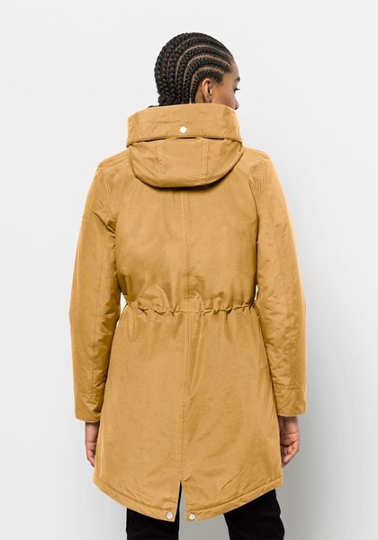 Eigenschaften & Bewertungen Jack Wolfskin Rocky Point Parka amber gold