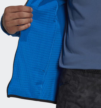 Adidas Techrock Fleece Jacket Fleece shock blue/black