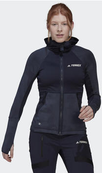 Adidas Terrex Hiking Jacket Tech Flooce Hooded Fleece Women legend ink