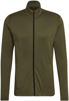 Adidas Terrex Jacket Multi Primegreen Full-Zip Fleece focus olive