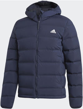 Adidas Man Helionic Stretch Hooded Down Jacket blue (FT2519)