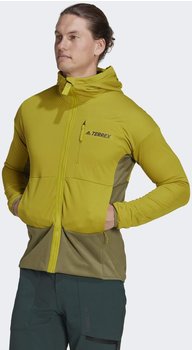 Adidas Terrex Jacket Zupahike Hooded Fleece pulse olive