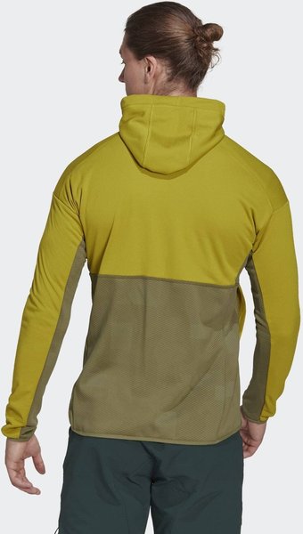 Allgemeine Daten & Material & Pflege Adidas Terrex Jacket Zupahike Hooded Fleece pulse olive
