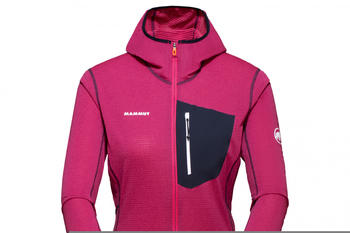 Mammut Sport Group Mammut Aernergy Light ML Hooded Jacket Women pink/marine